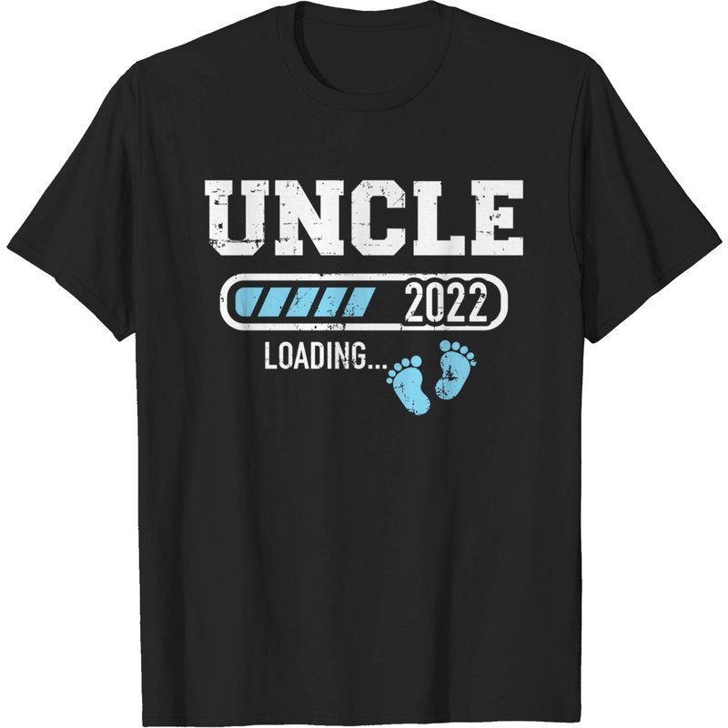 T-shirt Mens Uncle 2022 Loading Annonce de Grossesse — T-shirts pour hommes