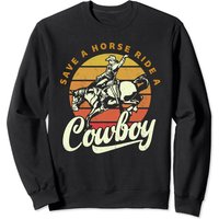 Save A Horse Ride A Cowboy Sweatshirt Unisexe — Sweats à capuche pour hommes
