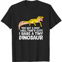 T-shirt Leopard Gecko Owner I Raise A Tiny Leopard Gecko