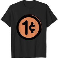 T-shirt Penny pour hommes en noir