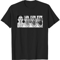 T-shirt essentiel Al.ex Caru.so pour hommes en noir — T-shirts pour hommes