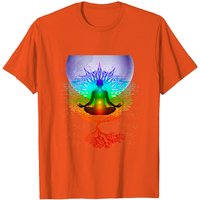 T-Shirt Chakra Méditation Arbre de Vie pour Hommes