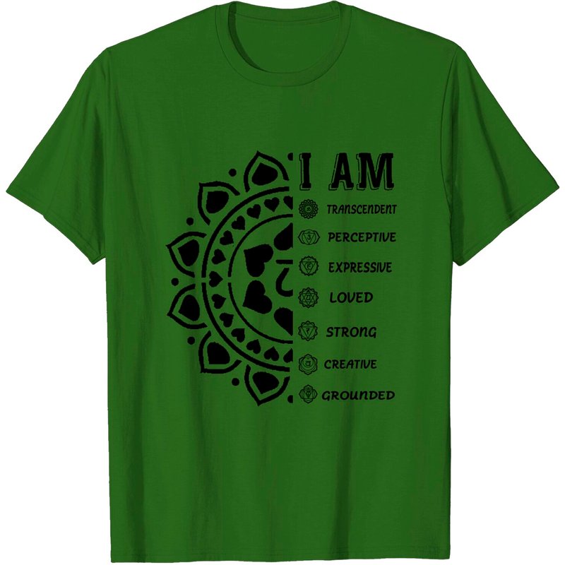 T-shirt Chakra - Design I Am Chakra pour hommes — T-shirts pour hommes