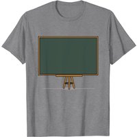 T-shirt Chalk Board pour hommes - Noir