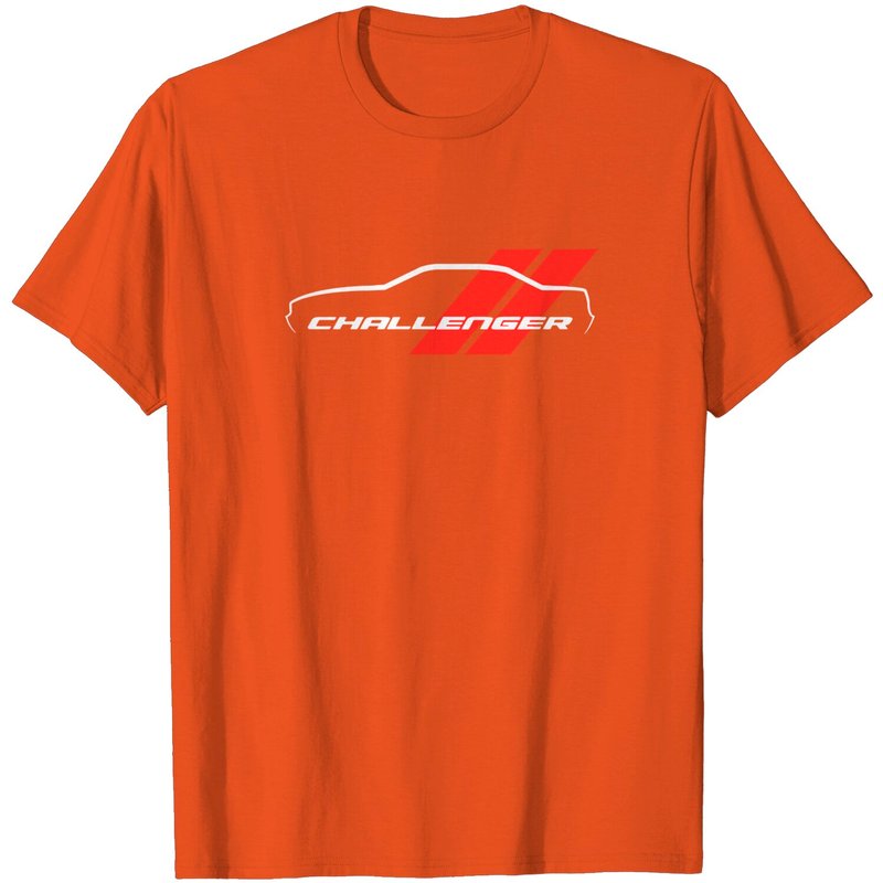 T-shirt Moderne Challenger pour Hommes en Noir — T-shirts pour hommes