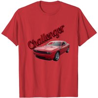 T-Shirt Rouge Challenger pour Hommes