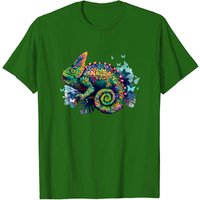 Chameleon Shirt T-Shirt pour hommes en noir
