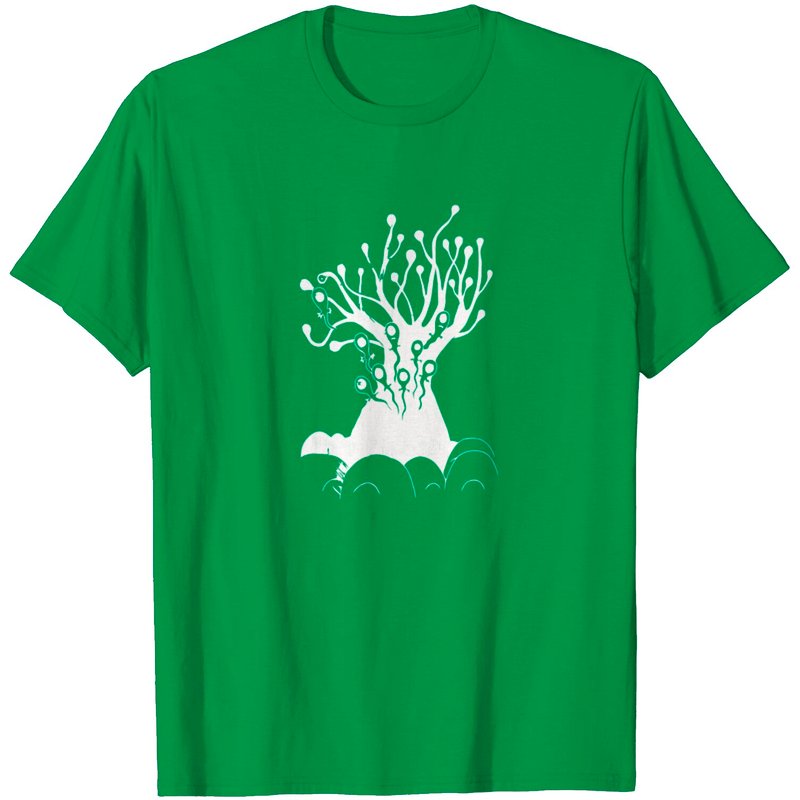 Radiohead Tree Charcoal Grey T-Shirt for Men