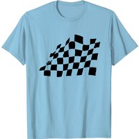 T-Shirt à Motif Drapeau Checkered pour Hommes — T-shirts pour hommes