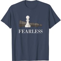 T-shirt Joueur d'Échecs Intrépide - Champion du Échec