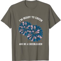 T-shirt de Cheerleading pour Hommes en Bleu Royal — T-shirts pour hommes