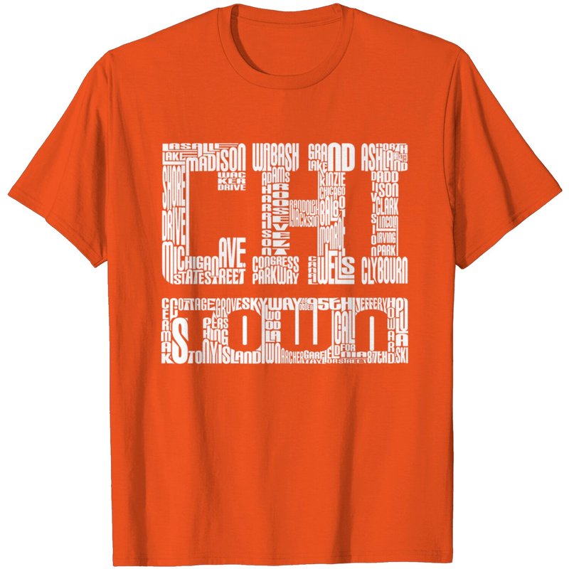 Chi Town Streets Chicago Hoody Men's T-Shirt — Mens T Shirts