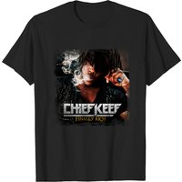 Chief Keef Cover T Shirt for Men in Black — Mens T Shirts