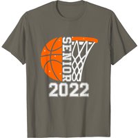 Graduation Class 2022 Basketball Player T-Shirt for Men — Mens T Shirts