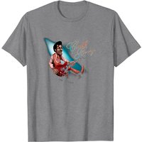 T-Shirt Chuck Berry pour hommes en noir