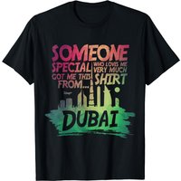 T-shirt Souvenir Skyline de Dubaï pour Hommes — T-shirts pour hommes