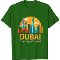 T-shirt Émirat de Dubaï UAE pour hommes - Noir — T-shirts pour hommes