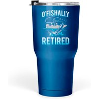 Ofishally Tumblers 30 Oz Funny O'fishally Retired Gift for Men — Mugs & Tumblers