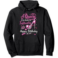 Les Reines Noires Sont Nées en Février Hoodie — Sweats à capuche pour hommes