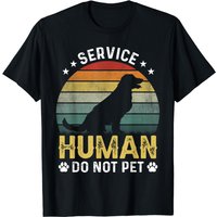 T-shirt Service-Human Design Do Not Pet pour hommes