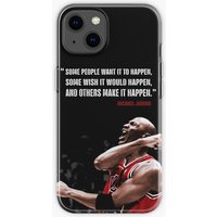Quote Poster iPhone Case with Clear TPU Shell — Phone Case