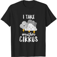 Cadeau Météorologue T-Shirt Cirrus Météo pour Hommes