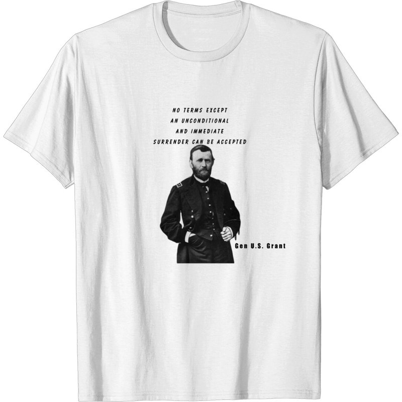 T-Shirt Gen Grant Design 1 pour hommes