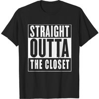 T-Shirt Straight Outta The Closet pour hommes