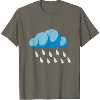 T-Shirt Rain Cloud pour hommes - Noir — T-shirts pour hommes