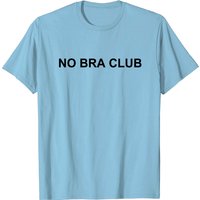 T-shirt No Bra Club pour hommes en gris cendre — T-shirts pour hommes