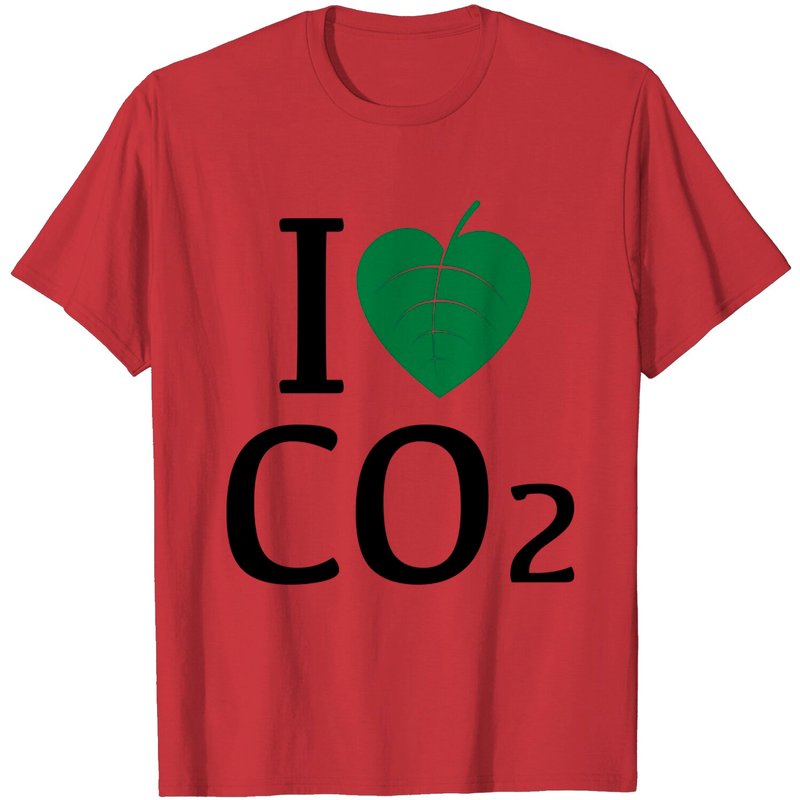 T-Shirt I Love CO2 pour hommes — T-shirts pour hommes
