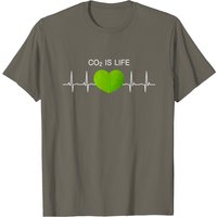 T-shirt Co2 Is Life pour hommes en noir
