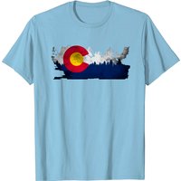 T-Shirt Drapeau de l'État du Colorado pour Hommes — T-shirts pour hommes