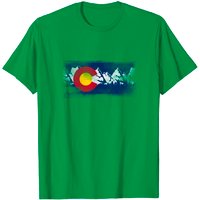 Vintage Colorado State Flag T-Shirt for Men