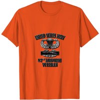 T-Shirt pour hommes avec design avant vétéran de la 82e Airborne — T-shirts pour hommes
