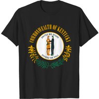 Flag of the Commonwealth of Kentucky Men's T-Shirt — Mens T Shirts
