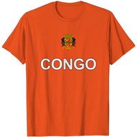 T-shirt Design Écusson Sport République du Congo pour Hommes — T-shirts pour hommes