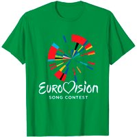 T-Shirt Logo Concours Eurovision pour Hommes