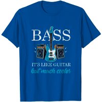 T-Shirt Bassiste "C'est Comme Une Guitare, Mais Beaucoup Plus Cool — T-shirts pour hommes