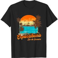 T-shirt d'été pour hommes Copacabana Rio De Janeiro — T-shirts pour hommes
