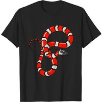 T-Shirt Coral Snake pour hommes - Noir