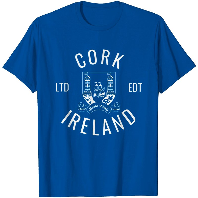T-shirt de football gaélique Cork Ireland County Celtic An 0718 — T-shirts pour hommes