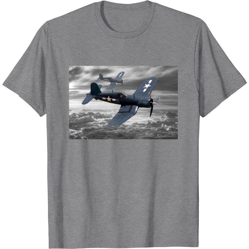 F4U Corsair T Shirt for Men - Black — Mens T Shirts