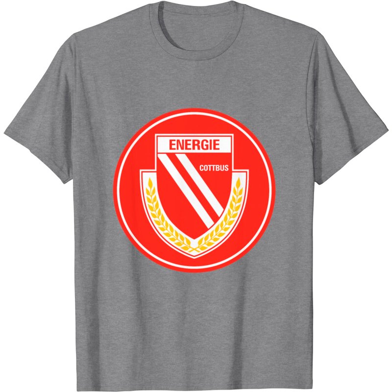 T-Shirt Energie Cottbus pour hommes en noir — T-shirts pour hommes
