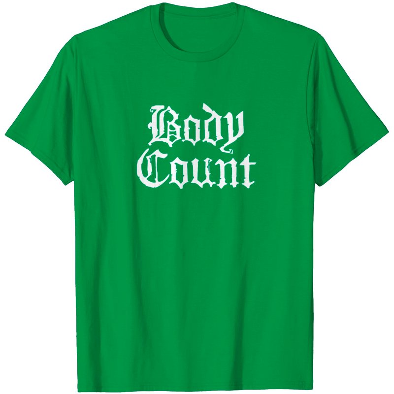 T-Shirt Noir pour Homme Body Count Nouveau — T-shirts pour hommes