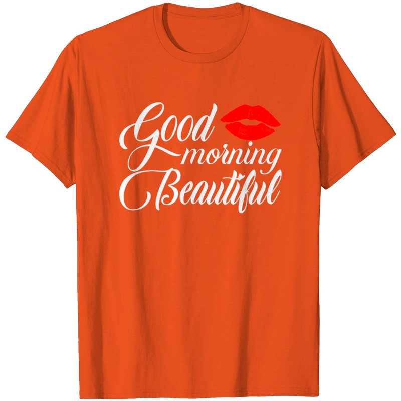 T-Shirt Good Morning Beautiful pour hommes — T-shirts pour hommes