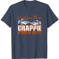 T-shirt Crappie Fishing Day pour hommes