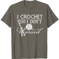Crochet - Je Crochette Pour Ne Pas Me Défaire T-Shirt pour Hommes