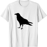 T-Shirt Noir Corbeau pour Hommes — T-shirts pour hommes