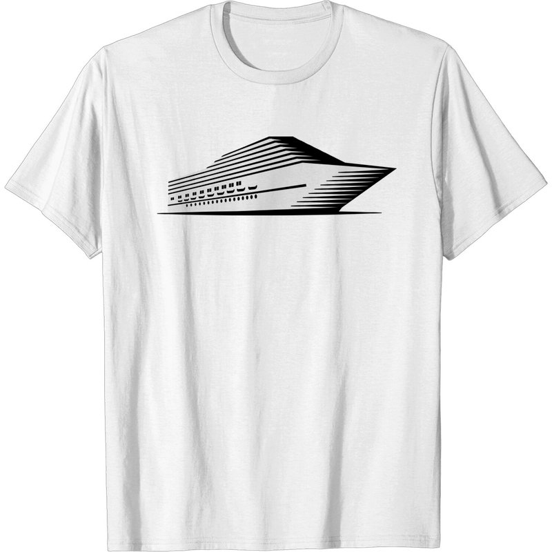 T-Shirt Croisière pour Hommes en Noir — T-shirts pour hommes